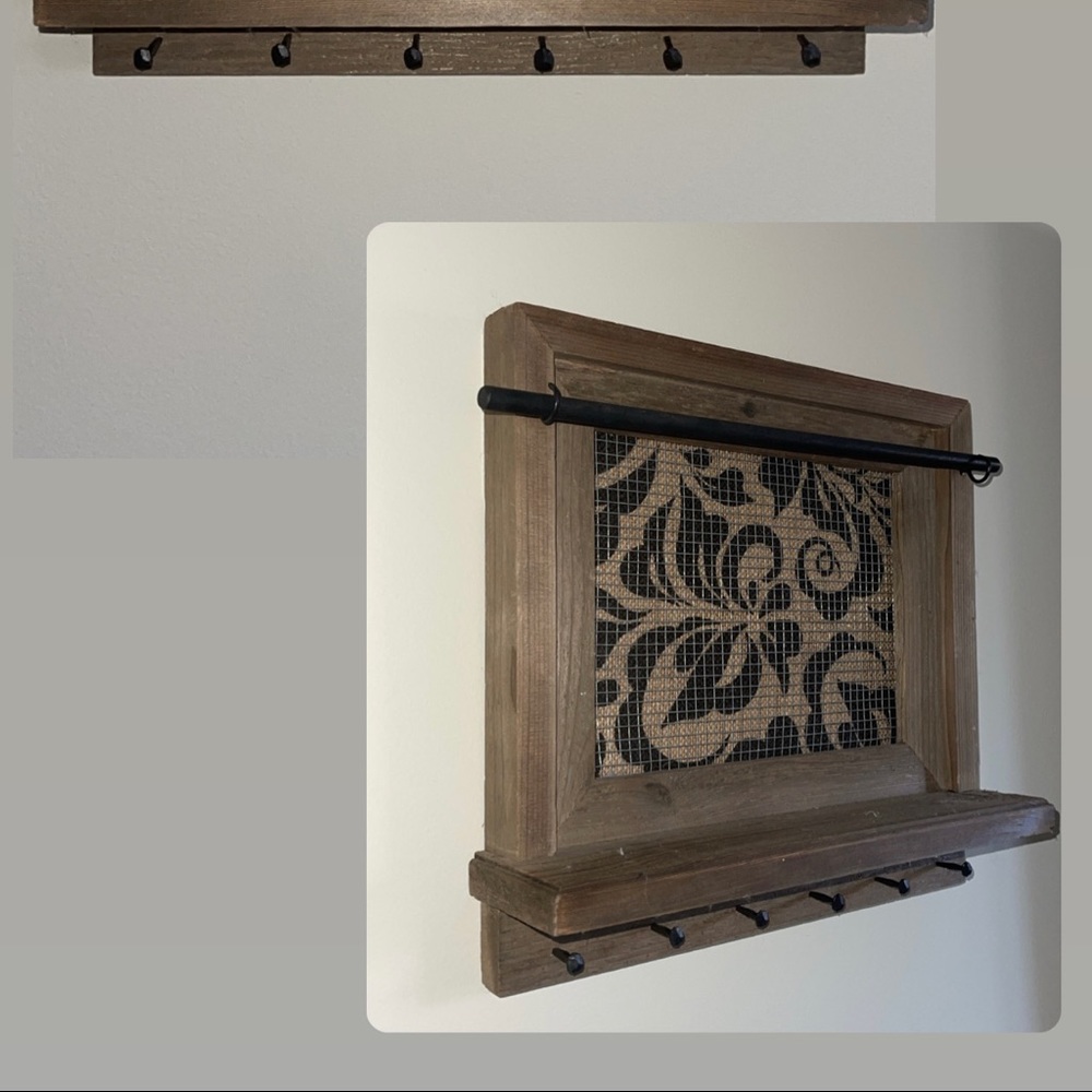 wall mounted jewelry organizer